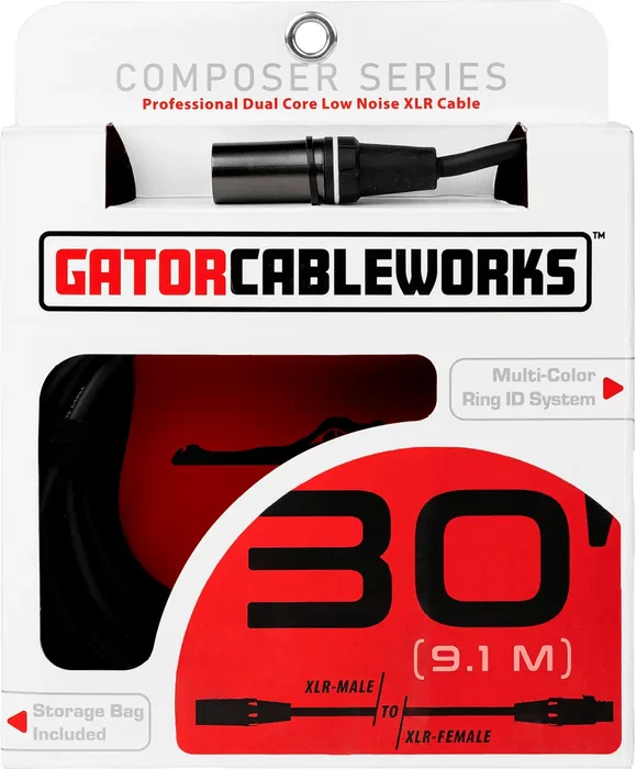 Cableworks Cable Micrófono XLR/XLR - 9 Metros