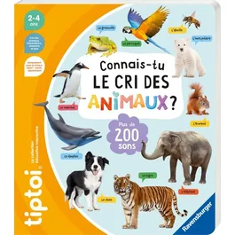 Ravensburger Tiptoi Libro Interactivo 13099074 - Juego Educativo Electronico sin Pantalla para Niños desde 3 años - ¿Conoces los Sonidos de los Animales?