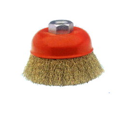 BELLOTA Cepillo Taza 50814-75 Alambre Ondulado Templado Industrial