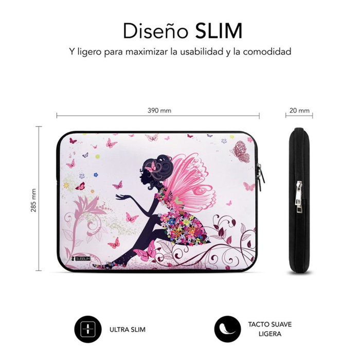 Subblim Trendy Sleeve Neo Hada 15,6 pulgadas