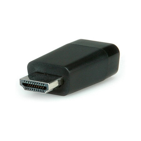 Adaptador HDMI a VGA Negro Adaptador HDMI a VGA Negro