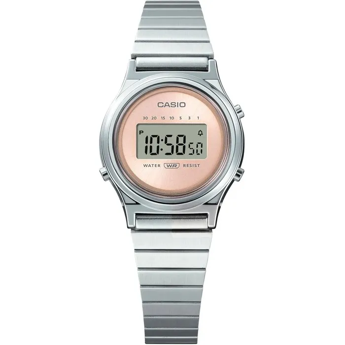 Casio LA700WE Reloj Digital de Cuarzo Unisex Color Rosa