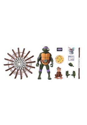 Ultimate Donatello Vhs Scale Action Fig. 18 Cm Teenage Mutant Ninja Turtles Cartoon