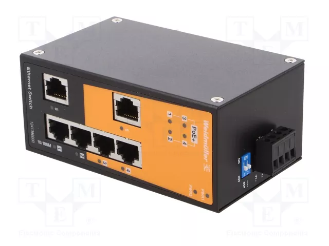 WEIDMÜLLER IE-SW-BL06-2TX-4POE switch PoE Ethernet no administrado