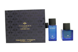 Thameen Carved Oud Gift Set 50ml EDP + 50ml Hair Fragrance Mist