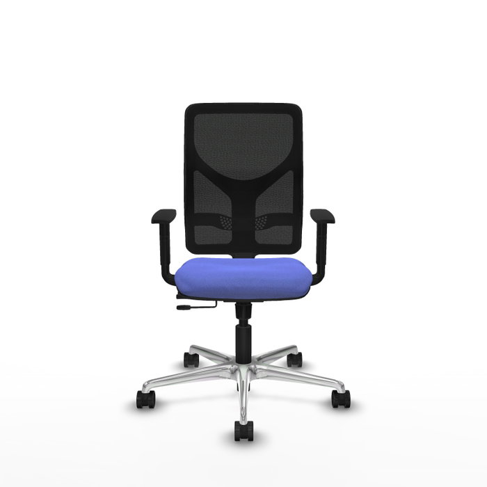 PIQUERAS Y CRESPO Silla de oficina Motilla con mecanismo Sincro/Traslack Azul claro/Negro PIQUERAS Y CRESPO Silla de oficina Motilla con mecanismo Sincro/Traslack Azul claro/Negro