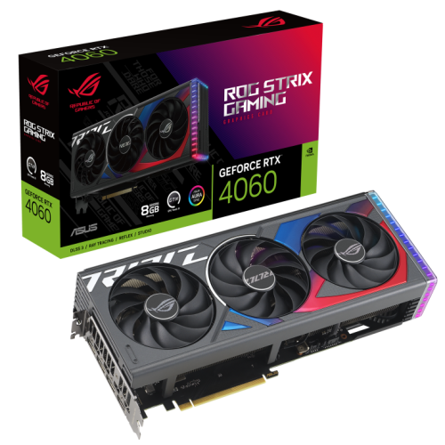 ASUS ROG -STRIX-RTX4060-8G-GAMING NVIDIA GeForce RTX­ 4060 8 GB GDDR6