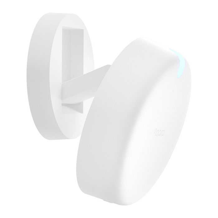 Aqara Sensor de Presencia FP2 (PS-S02D), Sensor de Luz y Movimiento, Conexión Wi-Fi Inalámbrico/Alámbrico, IPX5, Blanco, Compatible con Alexa & Google Assistant