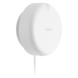 Aqara Sensor de Presencia FP2 (PS-S02D), Sensor de Luz y Movimiento, Conexión Wi-Fi Inalámbrico/Alámbrico, IPX5, Blanco, Compatible con Alexa & Google Assistant