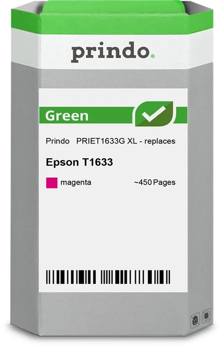 Prindo Cartucho de tinta magenta PRIET1633G Green XL