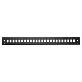 EQUIP Patchpanel 19' 24xLC-Duplex SC-Simplex 1U Stahl sw