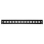 EQUIP Patchpanel 19' 24xLC-Duplex SC-Simplex 1U Stahl sw