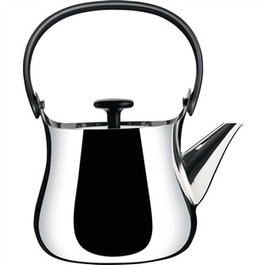 Alessi NF01 Hervidor/Tetera A/Inox 18/10 Acero Inoxidable Fondo Magnético Apto para Inducción