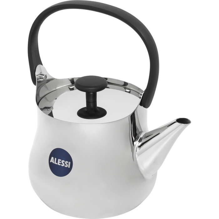 Alessi Cha NF01 Hervidor y Tetera en Acero Inoxidable