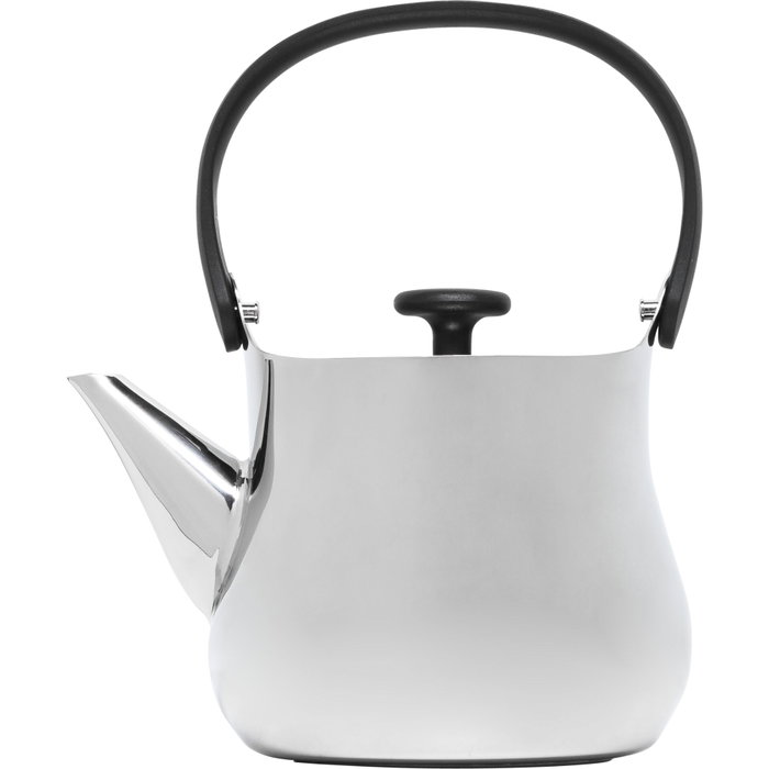 Alessi Cha NF01 Hervidor y Tetera en Acero Inoxidable