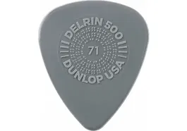 Dunlop Púas de Guitarra 500 Prime Grip 0,71Mm Bolsa De 72 Unidades
