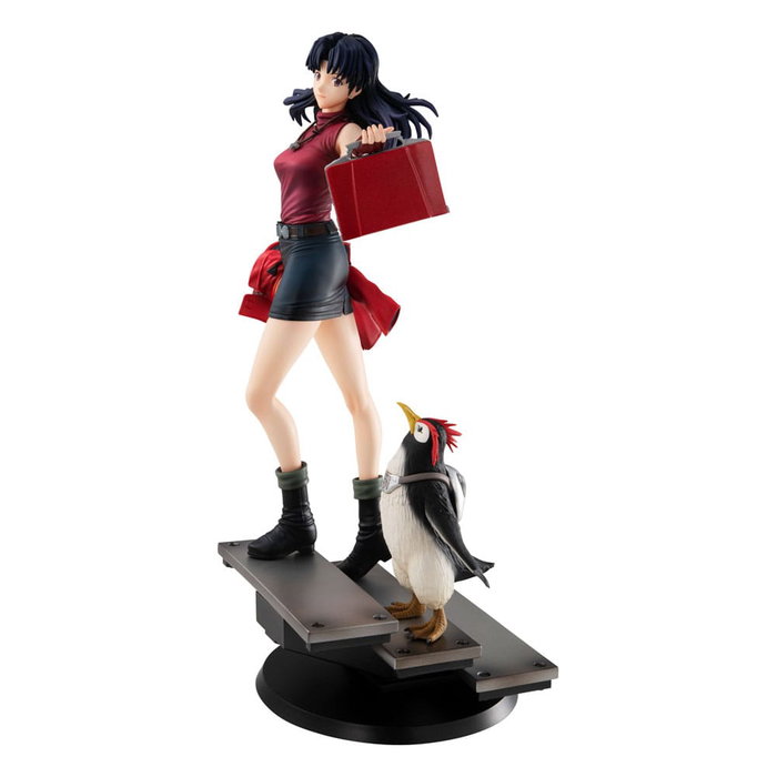 Megahouse Rebuild of Evangelion Estatua Gals Misato Katsuragi & Pen Pen Megahouse Rebuild of Evangelion Estatua Gals Misato Katsuragi & Pen Pen