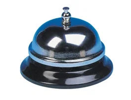 Q-connect Timbre de recepción metálico 85x55 mm