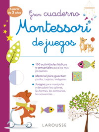 LAROUSSE Gran cuaderno Montessori de juegos