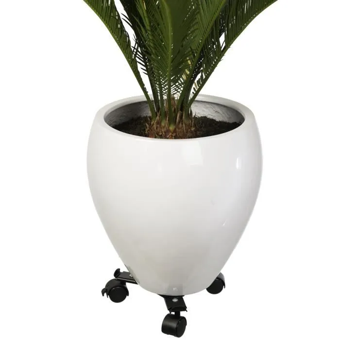 Nature Estantería enrollable extensible H6 x 27/37 x 27/37 cm Metal Negro