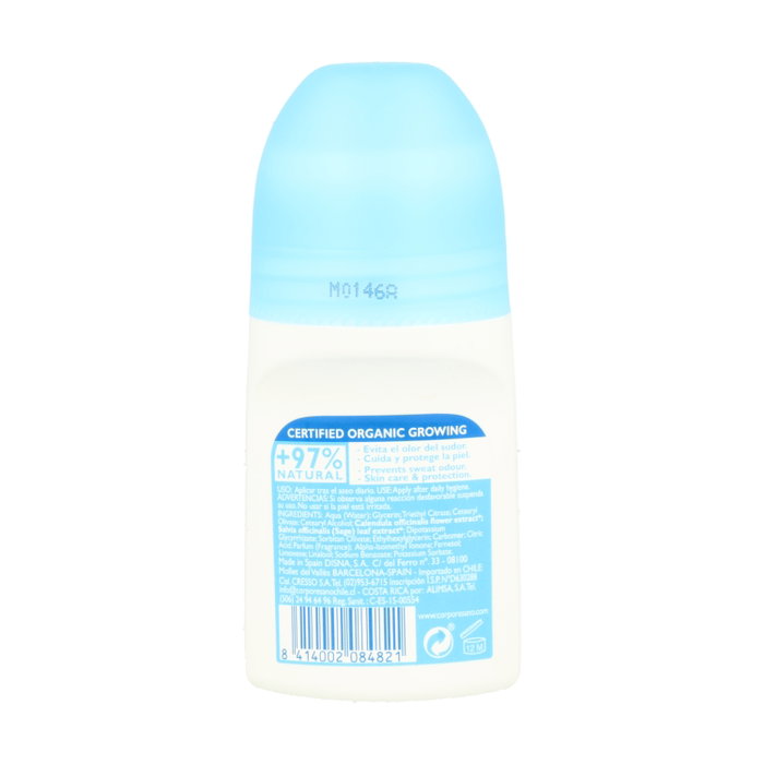 Corpore Sano Desodorante Roll-On Caléndula y Salvia