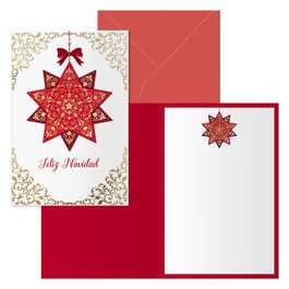 DOHE Christmas Dohe 115X170 Golden Star (Set de 6)aguardias