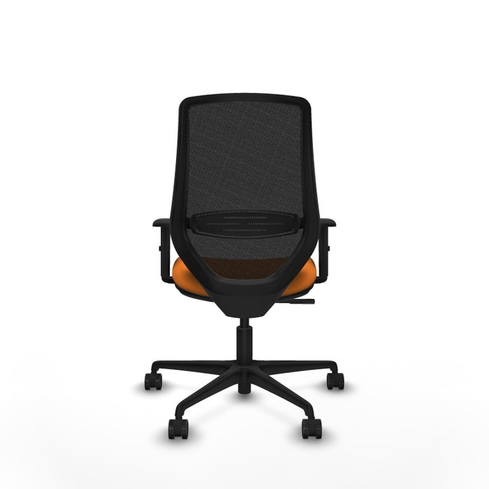 PIQUERAS Y CRESPO Silla de oficina Mardos Naranja y Negro PIQUERAS Y CRESPO Silla de oficina Mardos Naranja y Negro