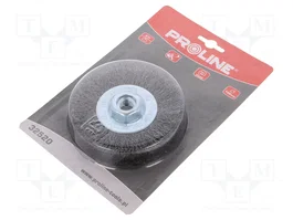 PROLINE Cepillo de disco de 100mm con asiento M14