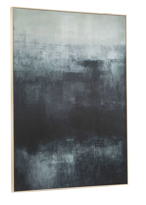 DKD Home Decor Cuadro Lienzo Pino 130x5x180 Abstracto Turquesa
