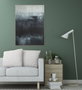 DKD Home Decor Cuadro Lienzo Pino 130x5x180 Abstracto Turquesa