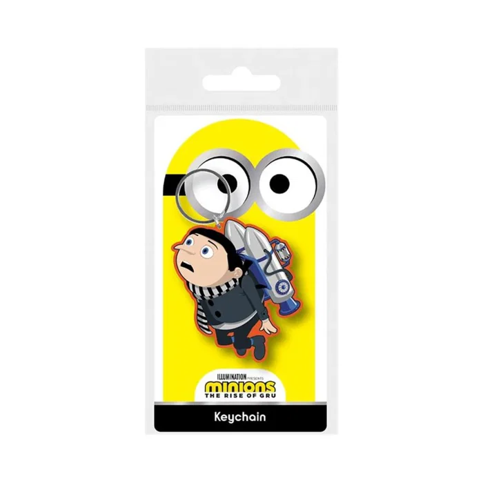 Pyramid Llavero de caucho Minions Gru Jetpack