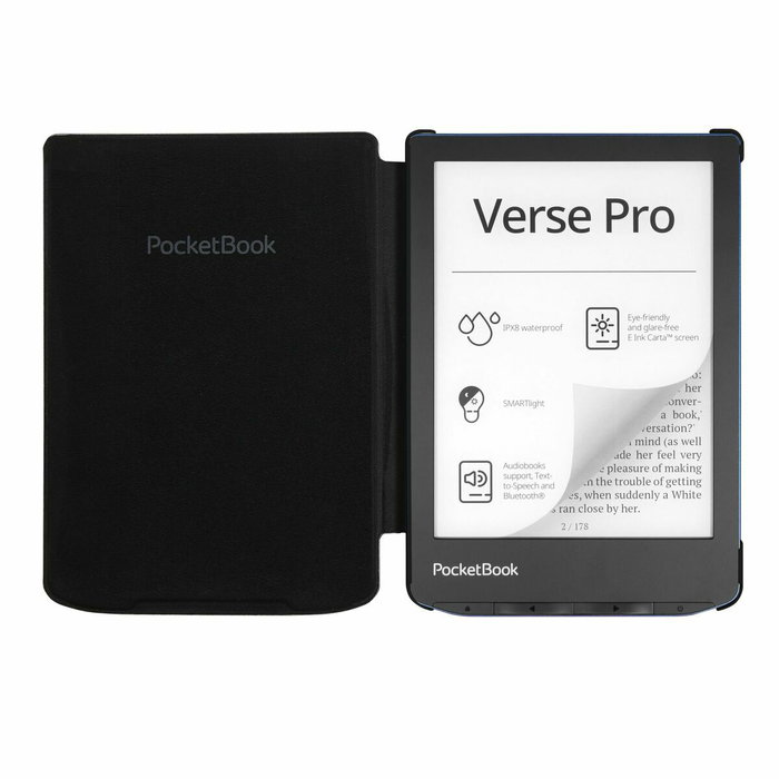 PocketBook Shell Funda Negra para Verse y Verse Pro