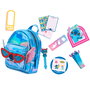 Cefa Mochila Real Littles Disney Stitch 00268 con 6 Mini Accesorios de Papelería