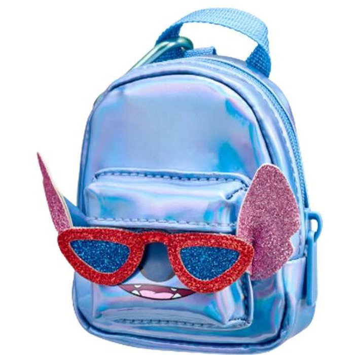 CEFA Real Littles Mochila Mini Stitch Disney Holográfica con Accesorios CEFA Real Littles Mochila Mini Stitch Disney Holográfica con Accesorios