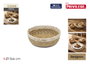 Inde Cesta de Seagrass Privilege Rojo y Natural