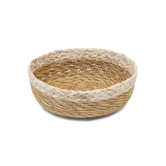 Inde Cesta de Seagrass Privilege Rojo y Natural Inde Cesta de Seagrass Privilege Rojo y Natural