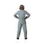 Atosa Disfraz Payaso Traje Gris con Corbata para Hombre Adulto