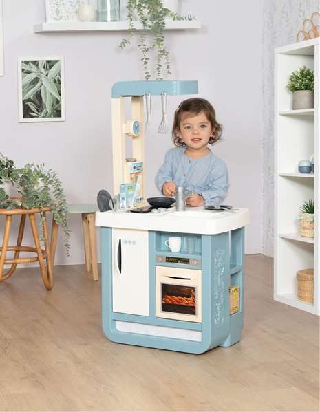 Smoby Cocina Bon Appetit con 23 Accesorios, Sonidos, 52,1x32,5x95,7 cm
