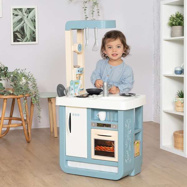 Smoby Cocina Bon Appetit con 23 Accesorios, Sonidos, 52,1x32,5x95,7 cm