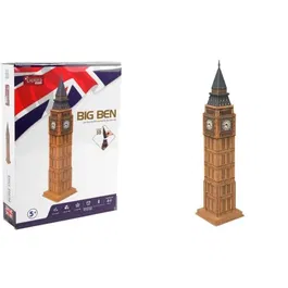 Explora Puzzle 3D Big Ben AAAOU14847 - Juego de construcción para mayores de 5 años, 44 piezas