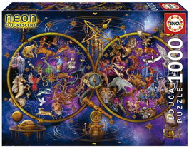 EDUCA BORRAS Puzzle Constelaciones Neón 1000 Piezas
