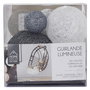 Home Deco Factory Guirnalda Luz 10 Led Gris Decorativa 192cm