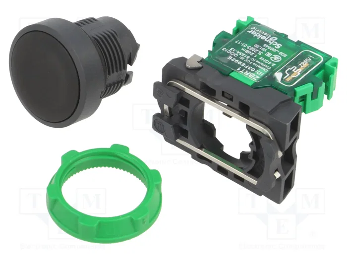 SCHNEIDER ELECTRIC Interruptor de presión Harmony XB5R negro 22mm SCHNEIDER ELECTRIC Interruptor de presión Harmony XB5R negro 22mm