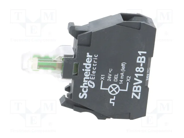 SCHNEIDER ELECTRIC Elemento iluminador Harmony XB4 22mm Blanco