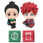 MEGAHOUSE Pack 2 Figuras Shikamaru Nara y Gaara Look up Naruto Shippuden 11cm