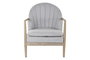 DKD Home Decor Butaca Moderno Gris Claro Natural 69 x 89 x 68 cm