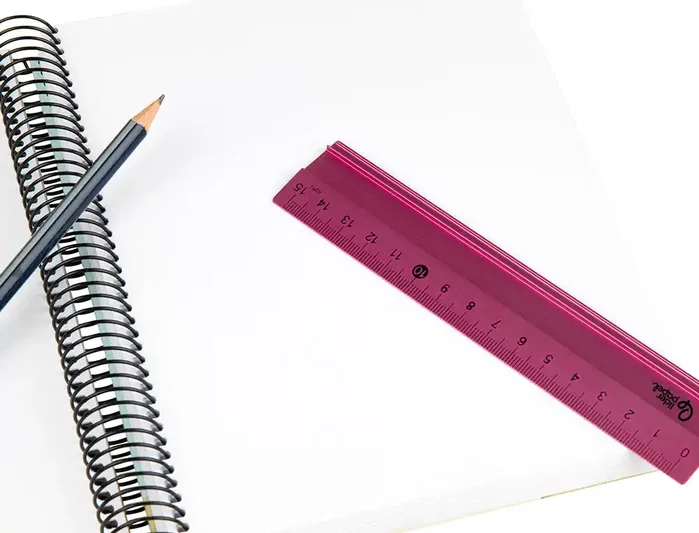 Liderpapel Regla de 15 cm de Aluminio Colores Surtidos