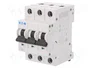EATON ELECTRIC FAZ-B6/3 Interruptor magnetotérmico 6A 3P 15kA