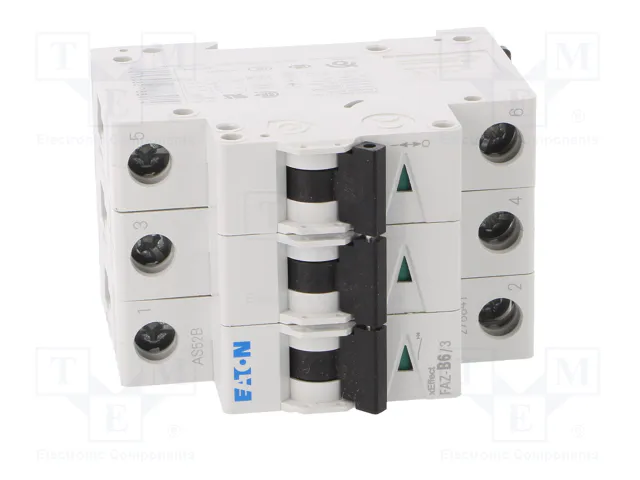 EATON ELECTRIC FAZ-B6/3 Interruptor magnetotérmico 6A 3P 15kA