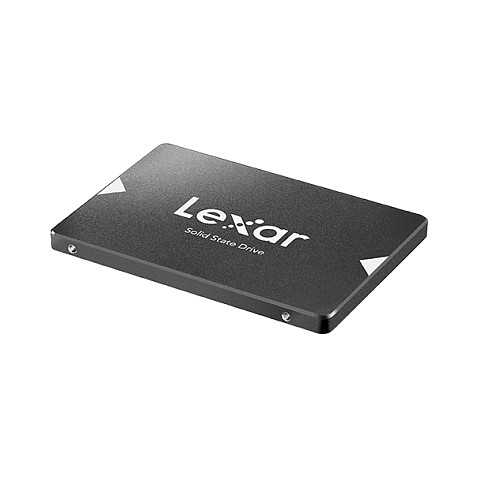 Lexar NS100 SSD 256 GB SATA III 2.5", 520 MB/s, Resistente a Golpes, 128 TBW - Para PC/Portátil